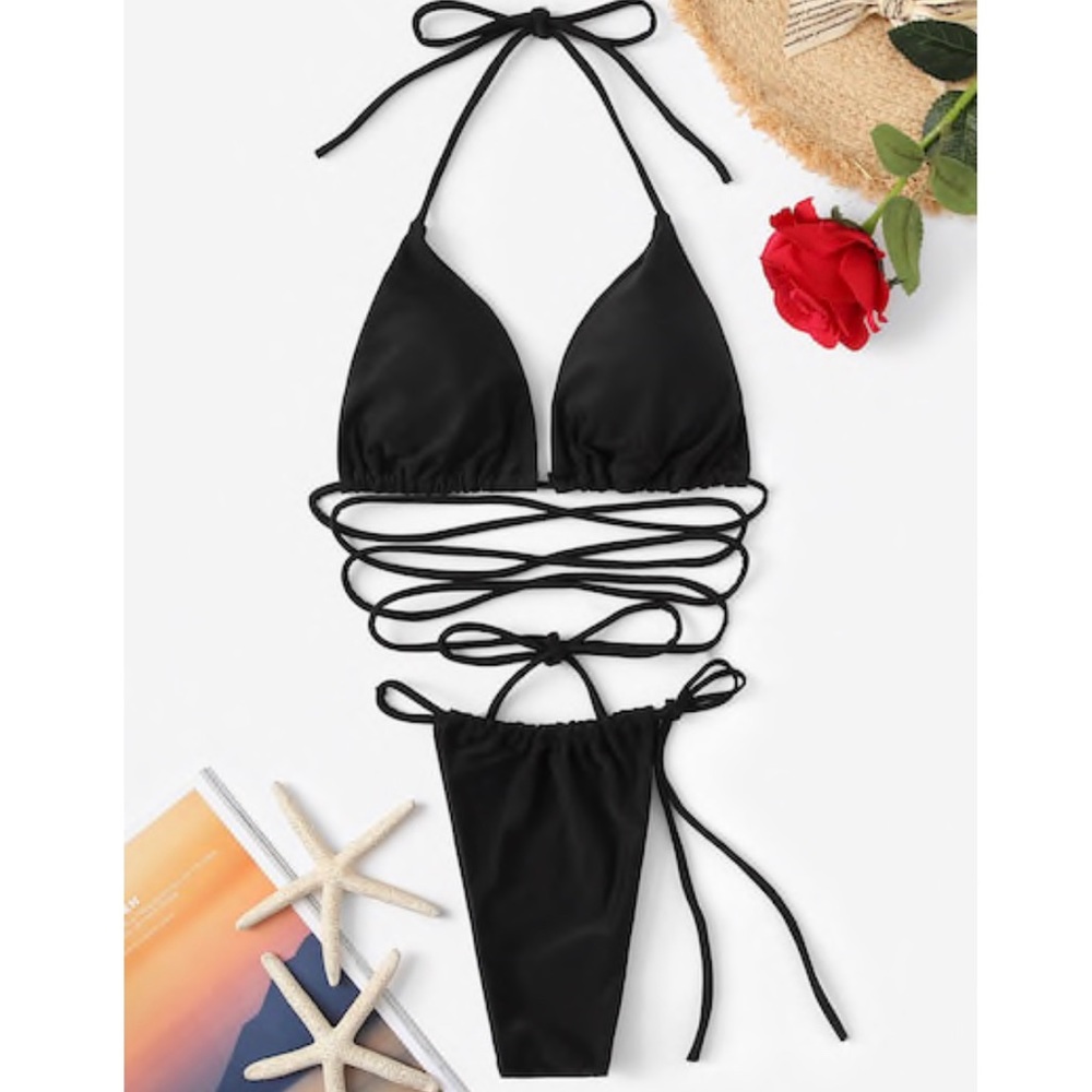 Strappy Tanga Bikini